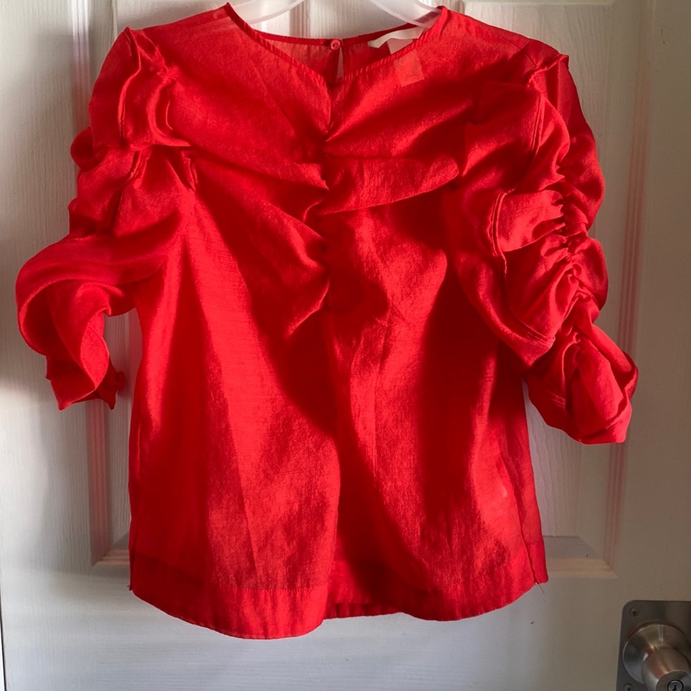 Red, beautiful top.